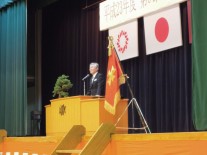 今井同窓会長祝辞