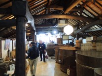 鈴木酒造資料館の展示ルーム