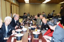 和やかな懇親会