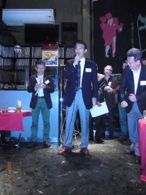 春高現校長の工藤君挨拶