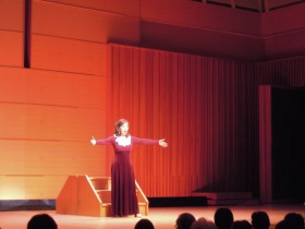 昨年のオペラ｢ファウスト｣から、マルグリートを演じる家田紀子さん