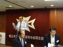 川口・戸田・蕨春高会　高山澄会長あいさつ
