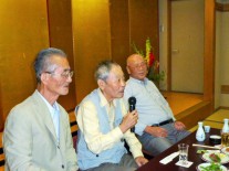 左から神山先生、佐々木先生、堀沢先生