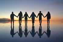 ウユニ塩湖_絆（ボリビア）