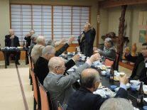 乾杯ご発声の松原さん