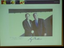 ブッシュ大統領と