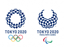 再選考されたロゴ　組市松紋　野老朝雄作