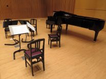 演奏者を待つステージ