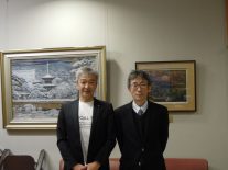 左から猪熊さんと黒野先生