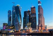 モスクワの高層ビル