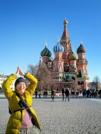 ワシリー寺院と52回坂本さん