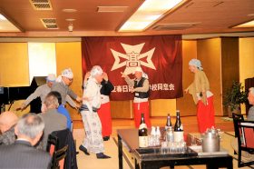 おはら節を踊る