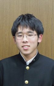 個人戦優勝　林隆羽(2年生)