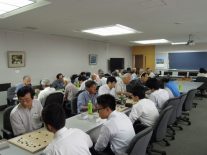 熱戦が続く対局