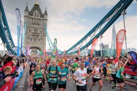 ロンドンマラソンの様子