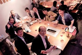 2019年5月、ロンドンでの春高ヨーロッパ倶楽部総会にて