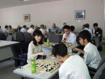 青葉かおり五段指導碁