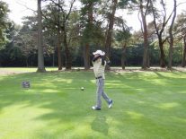 東11番ホール、ナイスショット