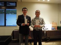 左から西コースベスグロ陶さん、右、東ベスグロ戸井田さん