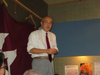 竹村事務局長に再度お越しいただきました