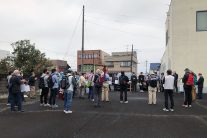 開会式風景（旧JAの敷地にて）