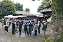 鷲宮神社見学・久喜市観光協会ボランティアの方からの説明