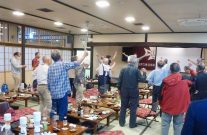 校歌斉唱・お開き