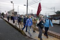 鷲宮神社へ移動・ウォーキング
