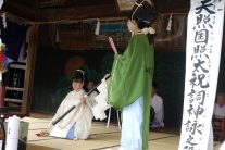鷲宮催馬楽神楽の見学