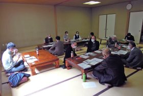 正副会長・監事会議を開きました