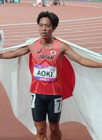 青木選手杭州アジア大会銀メダル