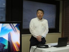 講演は37回卒、穂波が担当しました