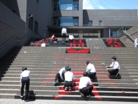 春高祭に向けて準備進む➀